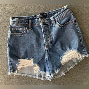 Hollister high rise mom shorts